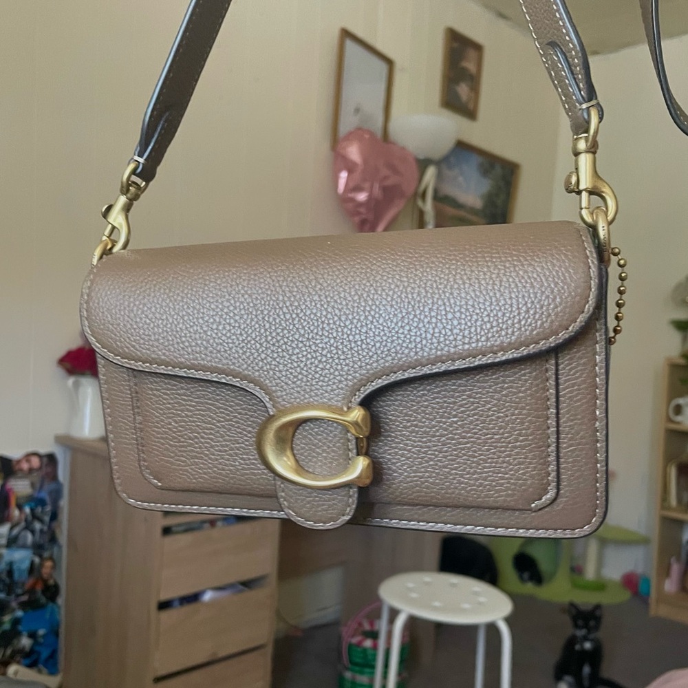 Coach tabby 20 brown